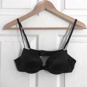 Black Aerie push-up bra